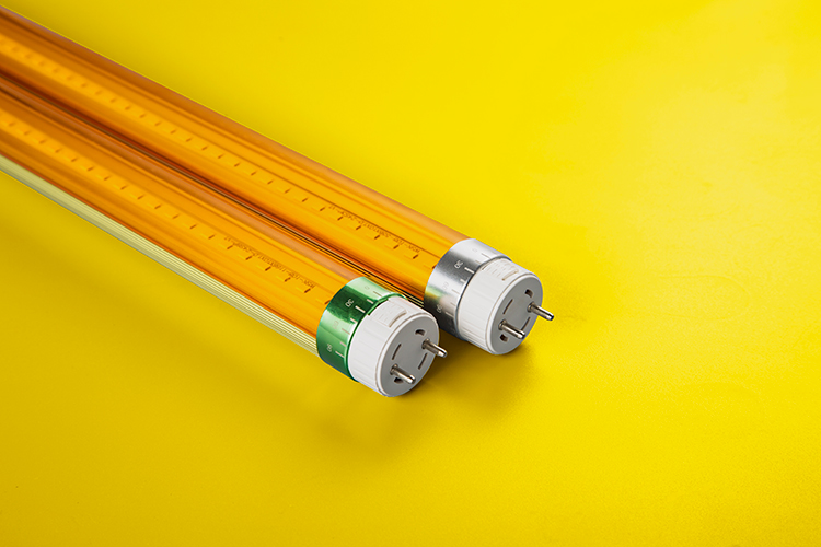 Yellow light LED tube