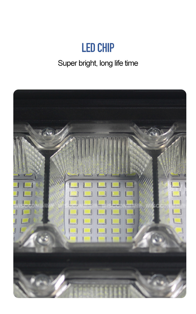 Solar Street Light with remote control and radar sensor