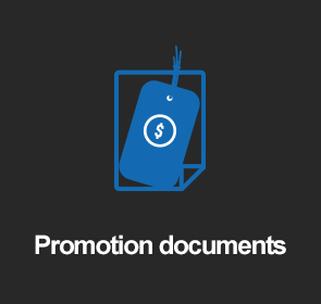 Promotion documents